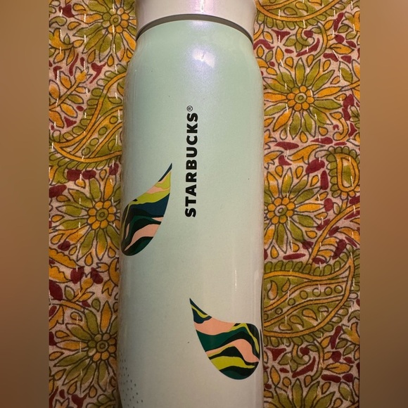 NWT: Starbucks Stainless Steel Mermaid Cup With Lid - Picture 3 of 3